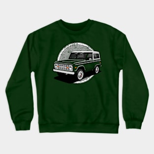 The cool classic all wheel drive american car Crewneck Sweatshirt